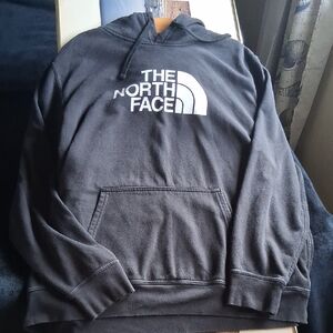 The North Face Men's 2XL Charcoal Black Hoodie Regular Fit